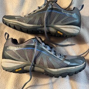 Merrell Women’s Blue and Gray Athletic Shoes